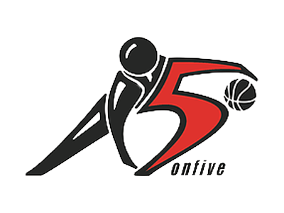 The official logo of 5onfive Basketball