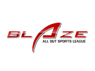 The official logo of All Out Sports League (Blaze)
