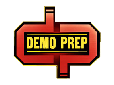The official logo of Demo Prep