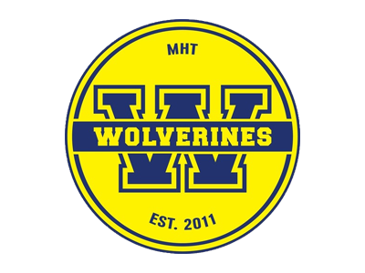 The official logo of Mountain House Wolverines