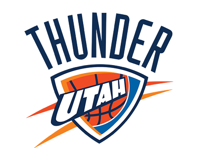The official logo of Utah Thunder