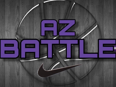 The official logo of AZ Battle