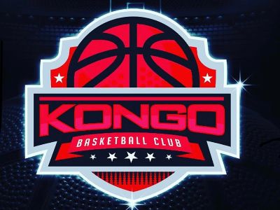 The official logo of Kongo Basketball